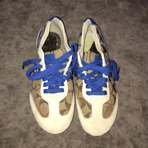 Coach Baylee Sneakers Like New - Picture 1 of 7